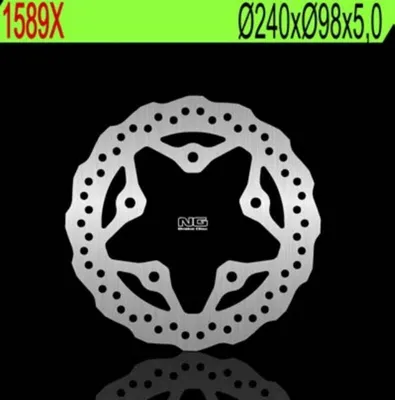 Produktbild von Ng Bremsscheibe Hinten Sym Joymax '10-18 (240X98X5Mm) (5X10.5Mm) Wave