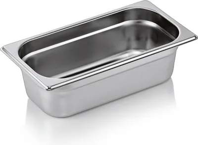 Zdjęcie produktu dla Pojemnik GN 1/3 GN Core, 100 mm, stal nierdzewna