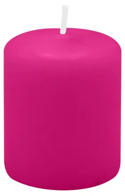 Produktbild von Stumpenkerzen 60 x Ø 50 mm, Fuchsia Pink, 16 Stück