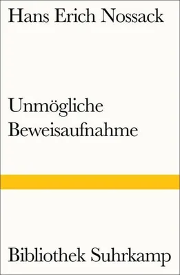 Produktbild von Unmögliche Beweisaufnahme