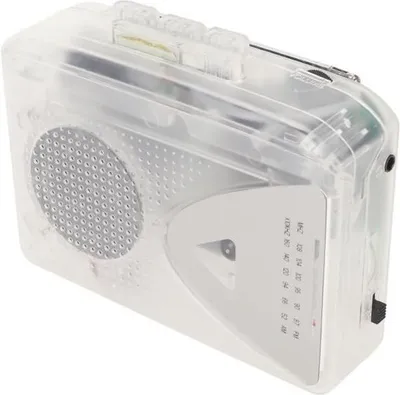 Produktbild von Tragbarer Kassettenplayer – Kassetten-zu-MP3-Konverter – AM/FM-Radio – Lautsprecher