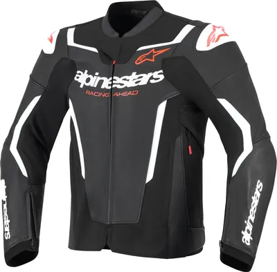 Obrázok produktu pre Kožená bunda na motorku Alpinestars GP Force V2, čierna/biela, 46