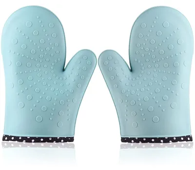 Immagine prodotto di Solidchoice - Guanti da forno in silicone con protezione resistente al calore
