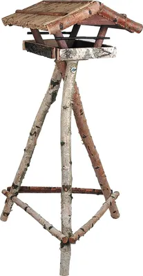 Produktbild von Erdtmanns Vogelhaus Rustikal + Birkenständer