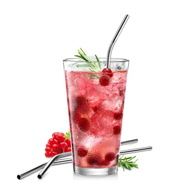 Obrázek produktu pro Tescoma Nerezové slámky myDRINK, 4 ks, s čisticím kartáčkem