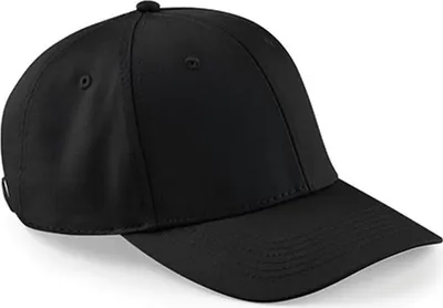 Produktbild von Beechfield B651 | 6-Panel-Design Urbanwear 6 Panel Cap - Farbe: Black - Größe: One Size