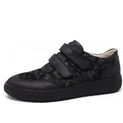 Produktbild von Waldläufer H-Steffi Slipper Schwarz, Schuhgröße:EUR 38.5 | UK 5.5