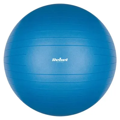 Obrázek produktu pro Rebel RBA-3102 Gymnastický míč 75 cm s ruční pumpičkou, modrý