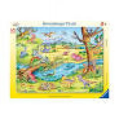 Zdjęcie produktu dla RAVENSBURGER Dinozaur ukadanka 15 elementw