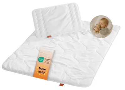 Produktbild von Kinderbettwäsche-Set mit Decke und Kissen, 100 x 135 cm