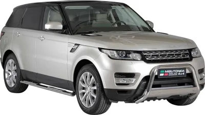Produktbild von Stahl Seitenschweller Schwellerrohre für Range Rover Sport 2014-2017 Silber