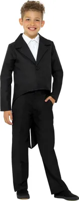 Produktbild von Smiffys - Frack - Kinder SM3204 (110-116) (Schwarz)
