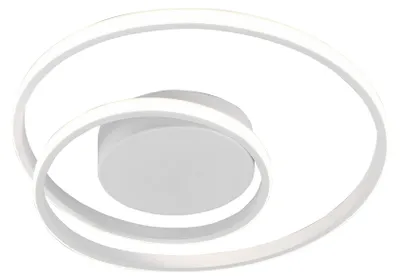 Zdjęcie produktu dla Lampa sufitowa LED ZIBAL 22W 3000K 2200lm metal biała wym:7x39x39cm IP20 RL