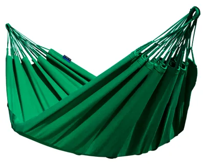 Produktbild von Potenza® Hängematte für 2 Personen320x160cm. - HANDGEMACHT IN KOLUMBIEN- Max. Belastung 200 kg - Doppel- Hängematte aus 100% Baumwolle - Hängematte Merda