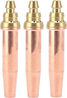 Obrázek produktu pro Hroty pro propanové řezací hořáky – sada trysek pro izobarické plynové hořáky 0,9 mm, 1,2 mm, 1,5 mm