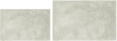 Image de Lot de 2 tapis de bain antidérapants et lavables (beige, 40x60 cm + 50x80 cm)