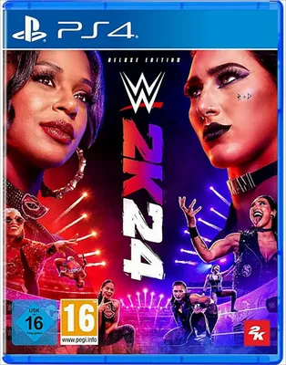 Produktbild von Take-Two Interactive WWE 2K24 Deluxe Edition, PlayStation 4, T (Jugendliche), Download