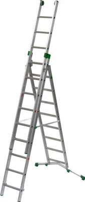 Image de Échelle multifonctionnelle Facal SUPERPRIMA S600, 3 sections, avec 8, 9 et 9 échelons