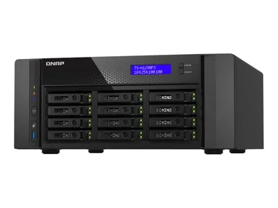 Obrázek produktu pro QNAP TS-h1290FX - NAS server - 12 pozic - SATA 6 Gb/s / PCIe (NVMe)