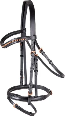 Immagine prodotto di Briglia snaffle Waldhausen Star Rosemary nera