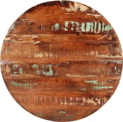 Immagine prodotto di Piano del tavolo Ø 70x1,5 cm rotondo in legno massiccio antico