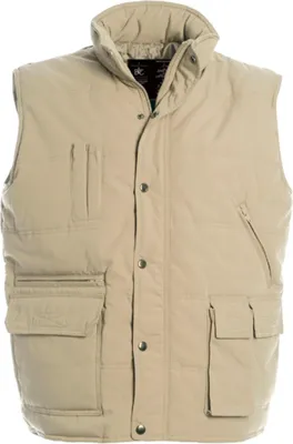 Image de B&C JU880 | Bodywarmer Explorer / Unie - Couleur : Beige - Taille : XL