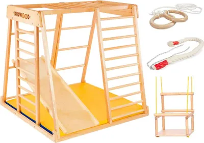 Produktbild von Rocket Home Holzspielplatz - Vielseitiger Setsatz