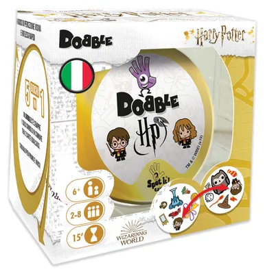 Image de Asmodee Dobble Harry Potter - Jeu de cartes 55 pces, 2-8 joueurs, 6+ ans, 15 min