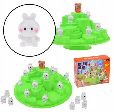 Produktbild von Balancierspiel Hase Strategie Spielzeug für Kinder Geschicklichkeit