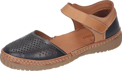 Produktbild von Manitu Damen  Slipper sportlich schwarz Gr. 42
