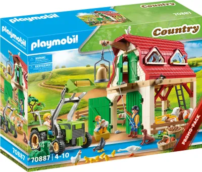 Produktbild von PLAYMOBIL Country 70887 Bauernhof mit Kleintieraufzucht