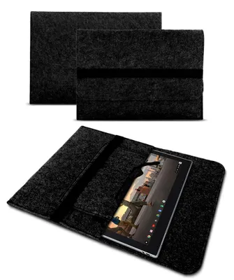 Produktbild von Tasche Hülle für Google Pixel Tablet Filz Case Sleeve Cover 11 Zoll SchutzhülleFarben:Dunkles Grau