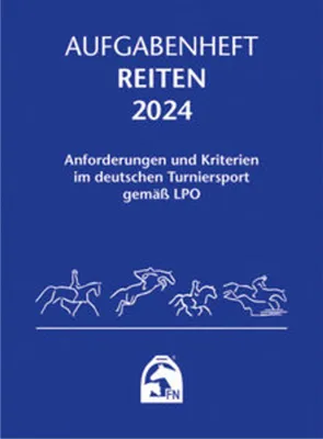 Produktbild von Aufgabenheft - Reiten 2024