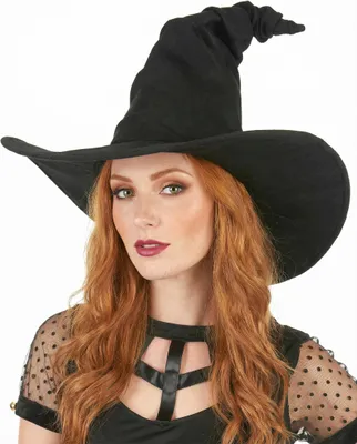 Immagine prodotto di Cappello curvo da strega da favola nero - taglia unica