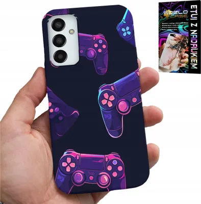 Image de Étui Pour Samsung Galaxy M23 - Étui Pour Gamer, Game Designs + Verre