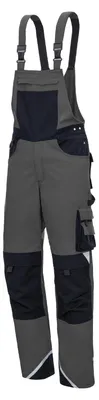 Produktbild von NITRAS Latzhose MOTION TEX PLUS Gr. 56 grau