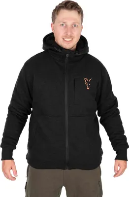 Produktbild von Fox Fishing Hoodie Collection Sherpa Hoody Black/Orange L