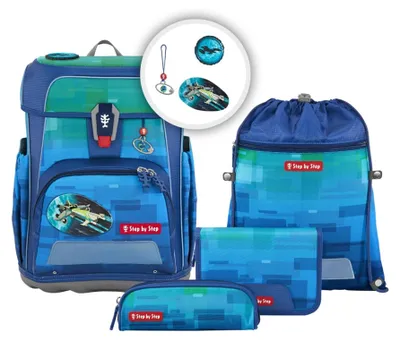 Productafbeelding van Cloud Ocean Schooltas Set 5-delig