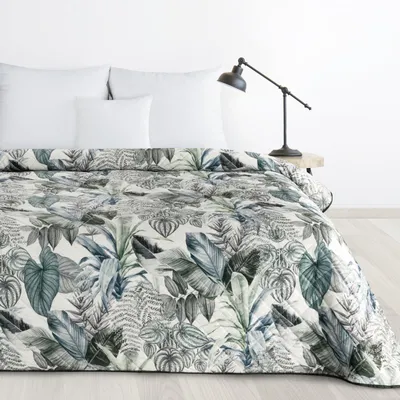 Produktbild von Tagesdecke DAVOS2 220X240 grün silber