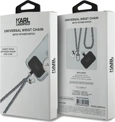 Obrázok produktu pre Karl Lagerfeld KLUCHCSKPK (Náramková retiazka Choupette / strieborná) Prívesok