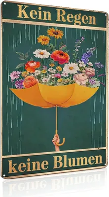Imagen del producto de Panel de metal, letrero vintage, 20 x 30 cm, decoración para pared, ideal para salones