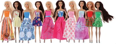Produktbild von Eddy Toys hvalpesæt - 10 hvalpe - 29 CM langt modehvalpesæt, min. alder 3 år, plast