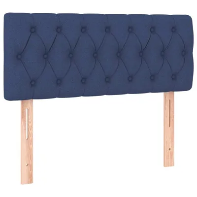 Immagine prodotto di vidaXL Testiera blu 90x7x78/88 cm Tessuto