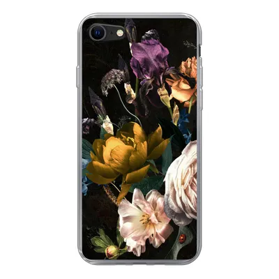 Produktbild von MuchoWow® Handyhülle Schutzhülle Hülle für iPhone 8 Blumen - Blumenstrauß - Muster Silikon Softcase Handy Hülle - Schutzhaube