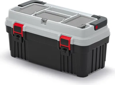 Immagine prodotto di Kufr na nářadí s kov. držadlem OPTIMA 540x278x269 mm - barva: šedá