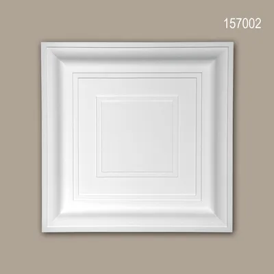 Produktbild von PROFHOME 157002 Deckenplatte Deckenelement Wandpaneel Stuckdekor