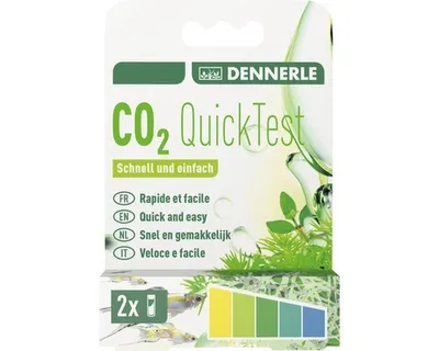 Produktbild von Dennerle CO2 QuickTest, Wasser-Testkit, Kohlendioxid (CO2), Karton mit Aufhänger, Deutschland