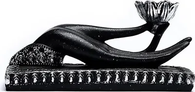 Obrázek produktu pro Svíčka Mudra -- 21x8x10 cm v sadě Meditující Buddha s