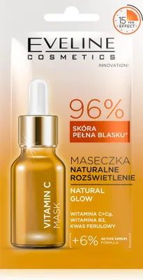 Immagine prodotto di Eveline Maschera viso alla vitamina C Illuminazione naturale 8 ml