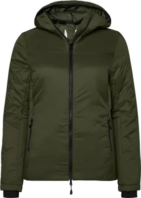 Produktbild von HAKRO Damen Kapuzen-Thermo-Loftjacke #289 Gr. L olive